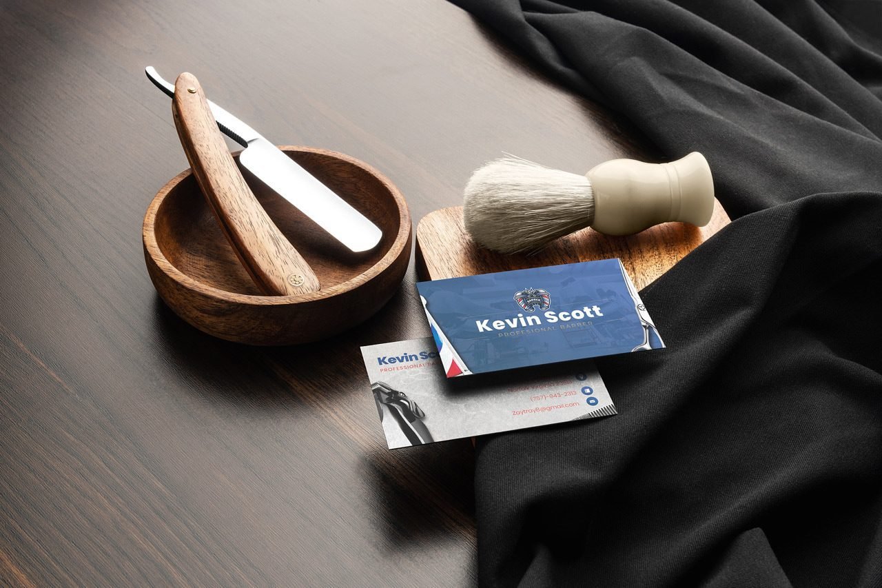 20 barbershop branding mockup copy