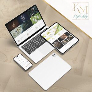 Kayla May Designs Jewelry Website Creation Template